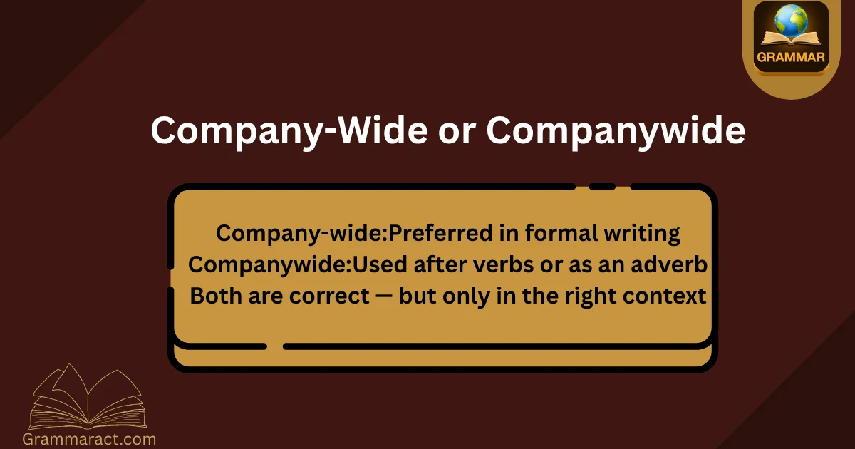 Company-Wide