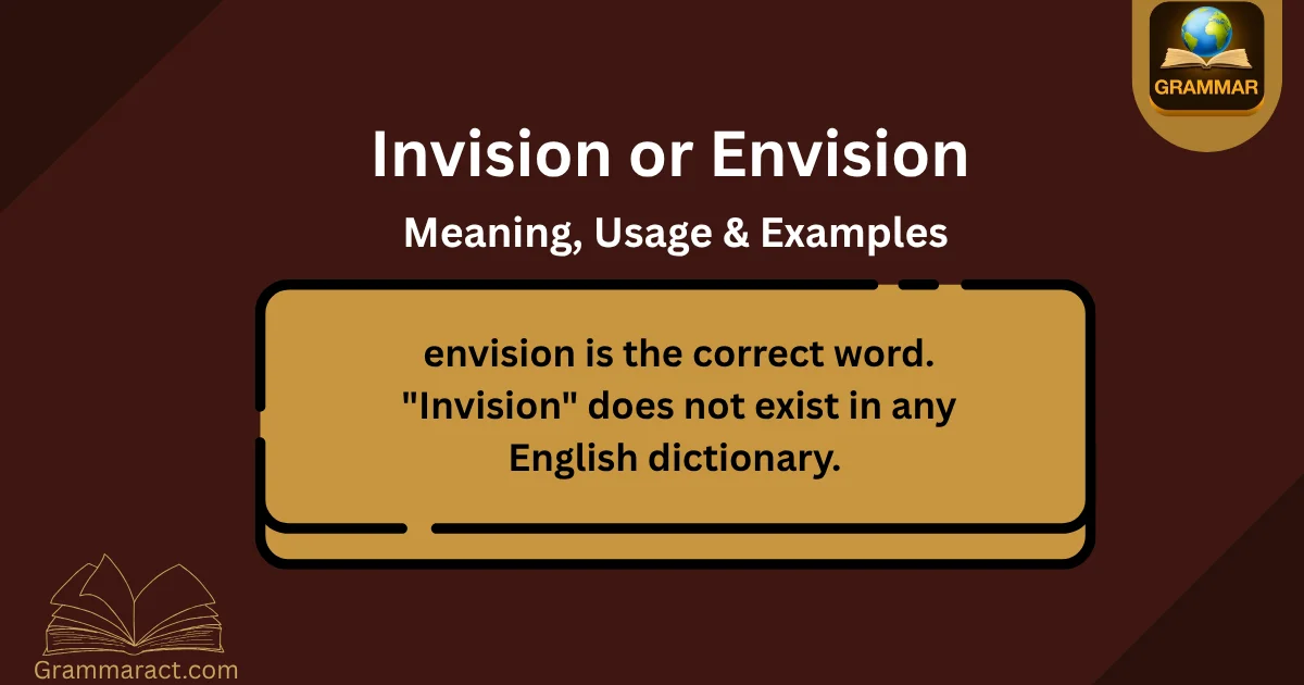 Invision or Envision