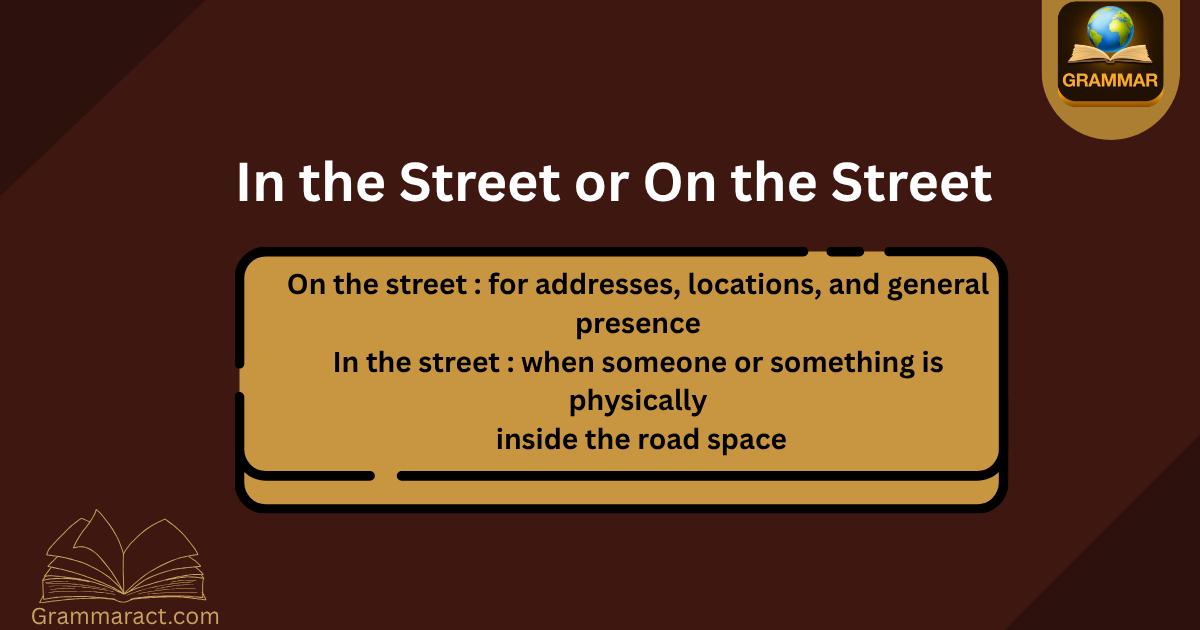 In the Street