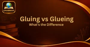 gluing-vs-glueing